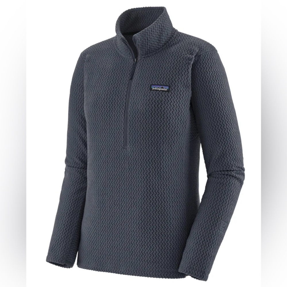 Patagonia | Women's R1® Air 1/2 Zip Fleece | Smolder Blue | M